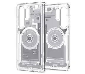 Spigen Ultra Hybrid MagSafe ochranný kryt pro Samsung Galaxy S25 Ultra zero one white