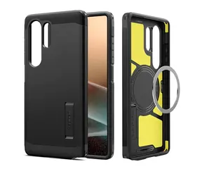 Spigen Tough Armor MagSafe ochranný kryt pro Samsung Galaxy S25 Ultra black