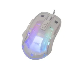 Baracuda ANGLERFISH Herní myš / Herní myš / Optický / 7D / 7200 dpi / 1.5m / 110g / bílá