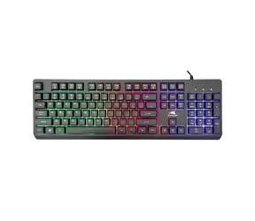 Baracuda STARFISH Herní membránová klávesnice / US layout / 1.5m / RGB / USB / Antighosting 19 kláves