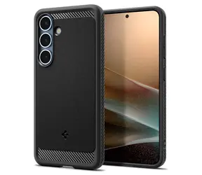 Spigen Rugged Armor MagSafe ochranný kryt pro Samsung Galaxy S25 matte black