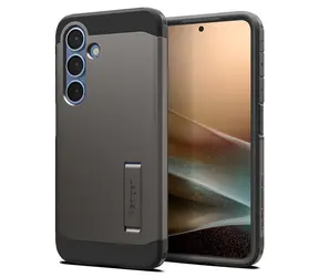 Spigen Tough Armor MagSafe ochranný kryt pro Samsung Galaxy S25 gunmetal