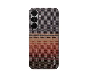 Pitaka Tactile Woven Case ochranné pouzdro pro Samsung Galaxy S25 Sunset