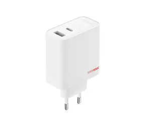 OnePlus SUPERVOOC 80W bílá / 1x USB-A / 1x USB-C / QC / PD