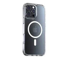 Torras Diamond-Mag case ochranný kryt pro Apple iPhone 16 Pro transparentní