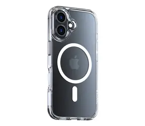 Torras Diamond-Mag case ochranný kryt pro Apple iPhone 16 transparentní