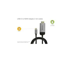 Verbatim Adaptér USB.C 3.1 gen 1 na HDMI 4k(M) / 150cm