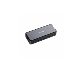 Verbatim CDS-15S USB-C Pro Docking Station / 15 portů / SSD / USB-A / USB-C / HDMI / DP / Audio / SD+microSD / RJ45