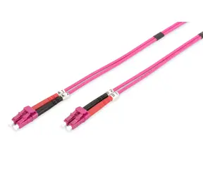 DIGITUS Fiber Optic Patch Cord LC na LCMultimode 50/125 µ / Duplex Length 7m