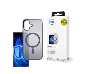 3mk Frosty MagCase zadní kryt pro Apple iPhone 16 Plus fialová