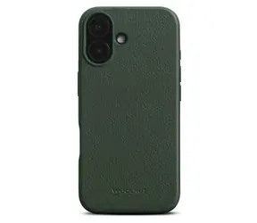 Woolnut Leather Case ochranný kryt pro Apple iPhone 16 zelená 