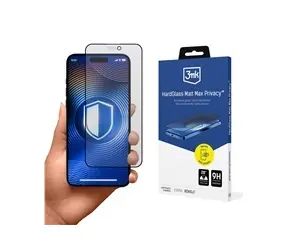 3mk Hardglass Matt Max Privacy ochranné sklo pro Apple iPhone 15/16