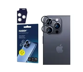 3mk Hardy Lens Protection Pro skla na fotoaparát pro Apple iPhone 16 Pro /16 Pro Max Black