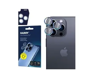 3mk Hardy Lens Protection Pro skla na fotoaparát pro Apple iPhone 16 Pro /16 Pro Max Rainbow