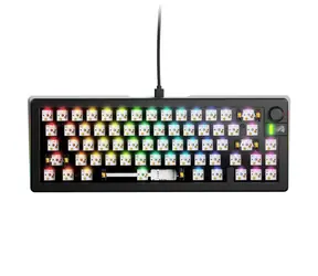 Glorious GMMK 3 65% barebone ANSI černá / herní 65% TKL / USB-C / bez spínačů / ANSI layout / RGB / 1.4m