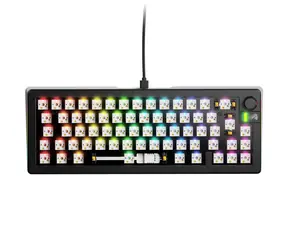 Glorious GMMK 3 65% barebone ISO černá / herní 65% TKL / USB-C / bez spínačů / ISO layout / RGB / 1.4m