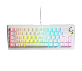 Glorious GMMK 3 65% - Fox Linear ANSI bílá / herní 65% TKL / USB-C / ANSI (US) layout / Fox Linear / RGB / 1.4m