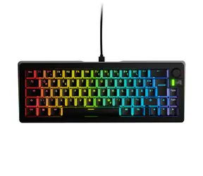 Glorious GMMK 3 65% - Fox Linear (ISO DE) černá / herní 65% TKL / USB-C / ISO (DE) layout / Fox Linear / RGB / 1.4m