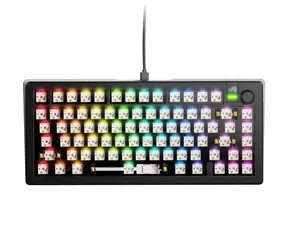 Glorious GMMK 3 75% barebone ANSI černá / herní 75% TKL / USB-C / bez spínačů / ANSI layout / RGB / 1.4m