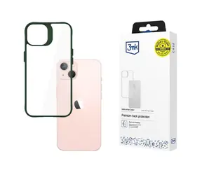 3mk Satin Armor Case+ zadní kryt pro Apple iPhone 14 zelená
