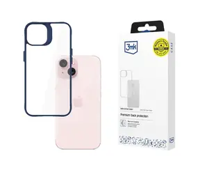 3mk Satin Armor Case+ zadní kryt pro Apple iPhone 15 modrá