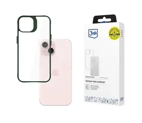 3mk Satin Armor Case+ zadní kryt pro Apple iPhone 15 zelená