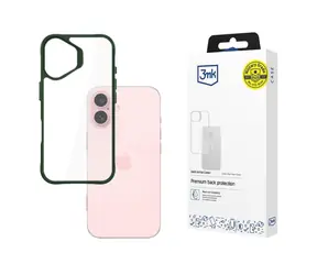 3mk Satin Armor Case+ zadní kryt pro Apple iPhone 16 zelená