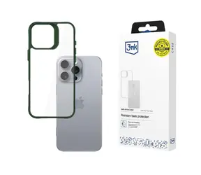 3mk Satin Armor Case+ zadní kryt pro Apple iPhone 16 Pro Max zelená