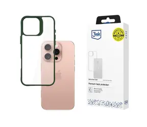 3mk Satin Armor Case+ zadní kryt pro Apple iPhone 16 Pro zelená
