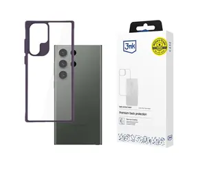 3mk Satin Armor Case+ zadní kryt pro Samsung Galaxy S24 Ultra fialová