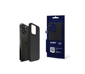 3mk Hardy Silicone MagCase zadní kryt pro Apple iPhone 16 Pro Graphite