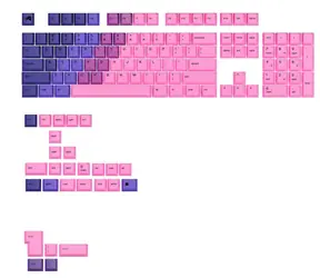 Glorious vyměnitelné klávesy GPBT Gradient (ANSI US) - Nebula / PBT / 131 ks / ANSI US layout / Cherry MX(+) 