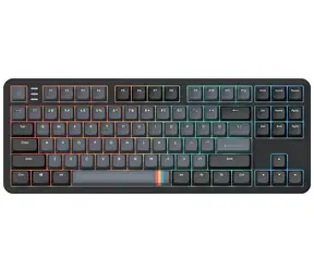 Dark Project ALU87A Midnight / herní klávesnice / mechanická / spínače g3ms Zircon Speed / RGB / USB / 1.8m