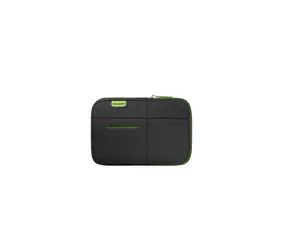 Rozbaleno - Samsonite LAPTOP SLEEVE 7" Airglow Sleeves černo-zelená / Pouzdro pro tablet / rozbaleno