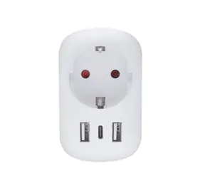 Solight PA03UK Cestovní adaptér UK USB A+C pro použití ve Velké Británii / typ G
