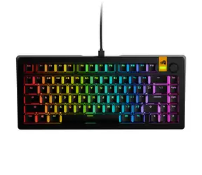 Glorious GMMK 3 HE 75% - Fox HE ANSI černá / herní 75% TKL / USB-C / ANSI (US) layout / Fox HE / RGB / 1.4m