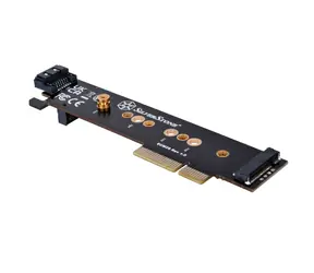 Silverstone M.2/SATA Adapter / M.2 Slot + 1x SATA / do PCIe 4.0 x4 / velikost až 2280