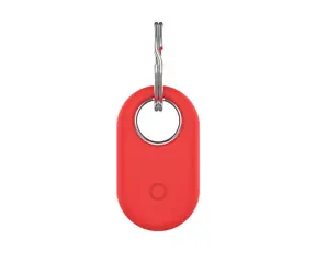FIXED Silikonové pouzdro Silky pro Samsung SmartTag2 červené