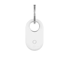 FIXED Silikonové pouzdro Silky pro Samsung SmartTag2 bílé