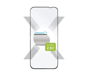 FIXED Ochranné tvrzené sklo Full-Cover pro Samsung Galaxy A06 černé