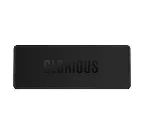 Glorious Keyboard Mat 65% černá / podložka pod klávesnici / 360 x 136 x 4 mm