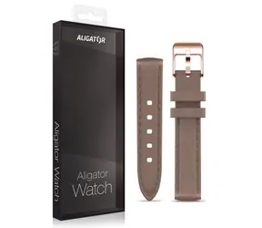 Aligator Náhradní řemínek ze syntetické kůže pro Watch Grace 16mm / cappuccino