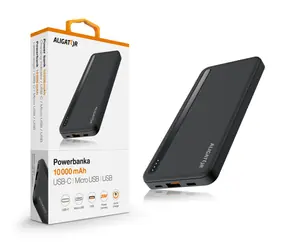 Aligator Powerbanka PBAL1050 / 10000mAh / Power Delivery 20W / QC18W