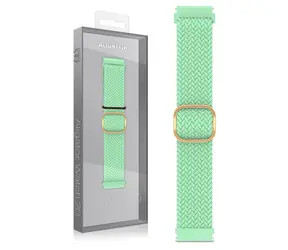 Aligator Řemínek textilní 20mm / tyrkysový