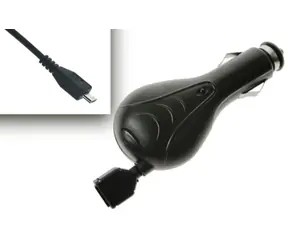 Aligator Samonavíjecí nabíječka do auta micro USB 1A / originální