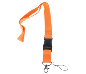 Aligator Šňůrka na krk - oranžová