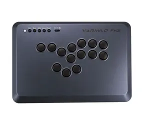 Varmilo FK2 Arcade Controller šedá / Arkádový herní ovladač pro PC / 14 tlačítek / USB 