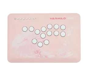 Varmilo FK2 Arcade Controller Sakura / Arkádový herní ovladač pro PC / 14 tlačítek / USB 