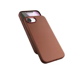 Epico Mag+ Leather Case zadní kryt pro Apple iPhone 16e hnědá