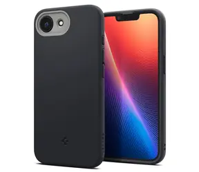 Spigen Nano Pop MagSafe ochranný kryt pro Apple iPhone 16e black sesame
